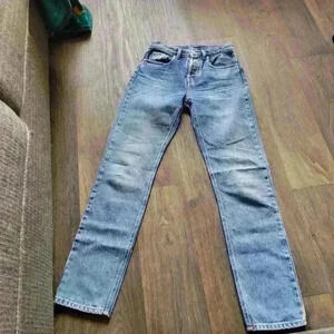 Leon and Harper Jean's High Waisted Straight Leg size 34